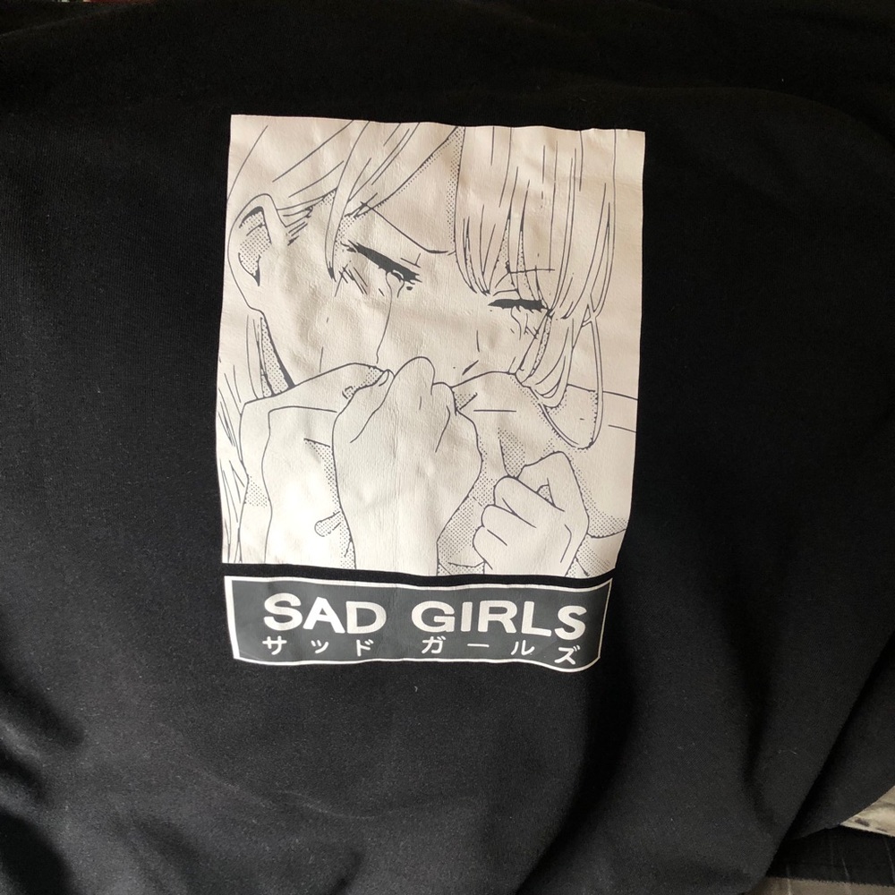 Anime bae “sad girls” hoodie
